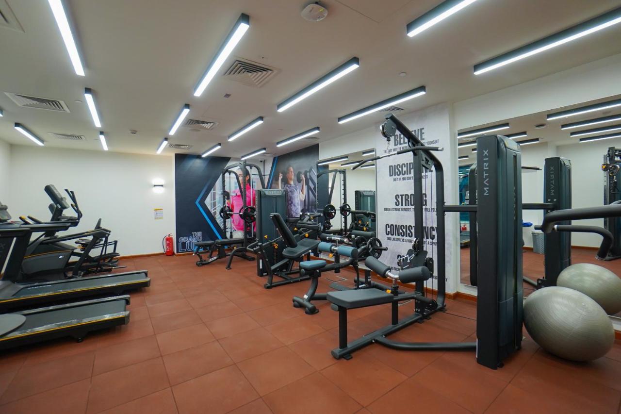 The Grand Lux Hotel Doha Exteriör bild The gym at the hotel
